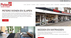 Desktop Screenshot of peterswonen.nl