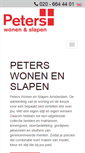 Mobile Screenshot of peterswonen.nl